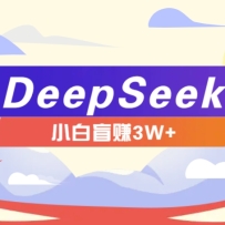 DeepSeek׬ǮĿֱַʽСҲä׬3W+