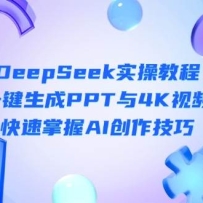 DeepSeekʵٽ̳̣һPPT4KƵAI